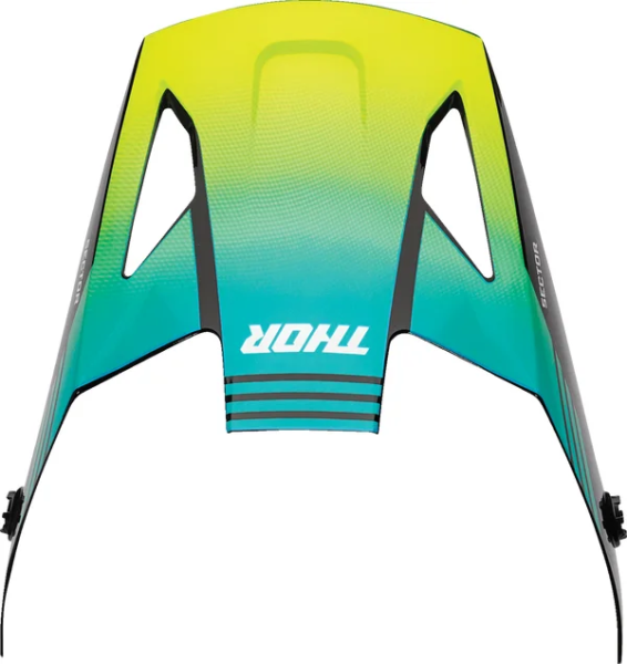 Sector 2 Helmet Visor Kit Blue, Green, Yellow One size fits all, 1, nordicamoto.ro
