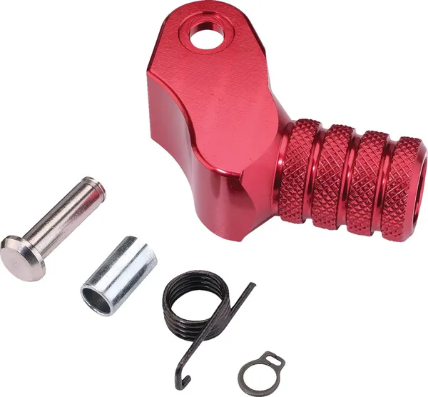 Knurled Shift Tip Red  20 mm (3/4'') Longer, 1, nordicamoto.ro