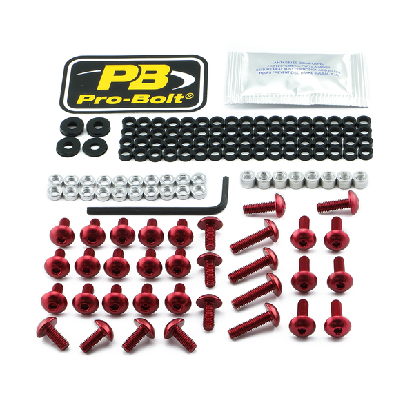 Fairing Bolt Kit For Bmw Red, 1, nordicamoto.ro
