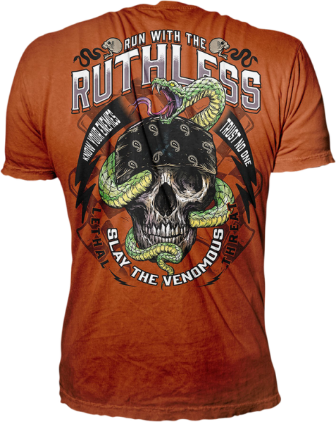 Run With The Ruthless T-shirt Orange 4XL, 3, nordicamoto.ro