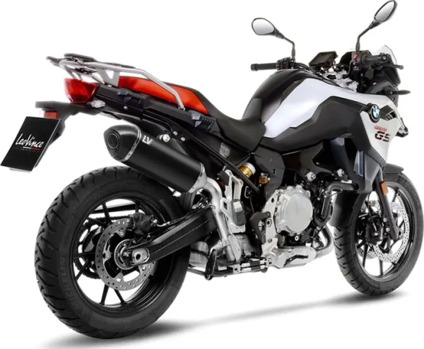 LeoVince LV-14 Black Edition Slip-On kipufogórendszer a BMW F 750 GS / F 800 GS / F 850 GS / F 900 GS / F 900 GS Adventure modellekhez, 7, nordicamoto.ro