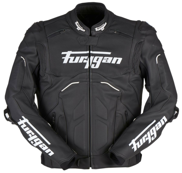Geaca Piele Furygan Raptor Evo Black/White XL, 1, nordicamoto.ro