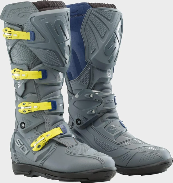 Husqvarna X-3 SRS szürke csizma, 43-as méret, 1, nordicamoto.ro