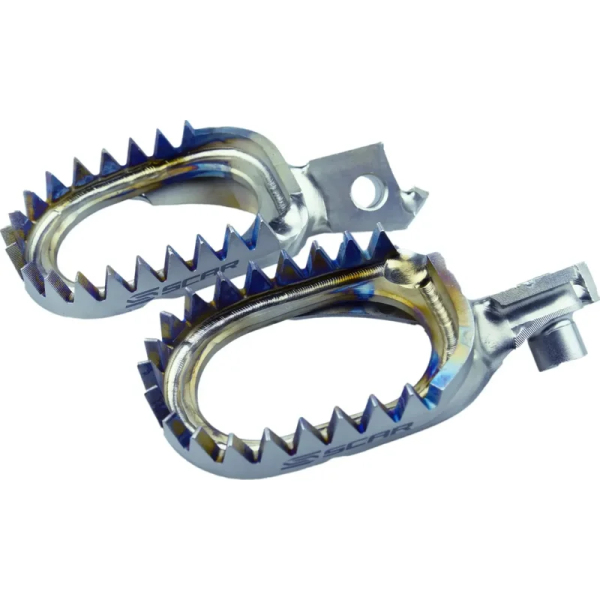Anti Mud Titanium Footpeg, 1, nordicamoto.ro
