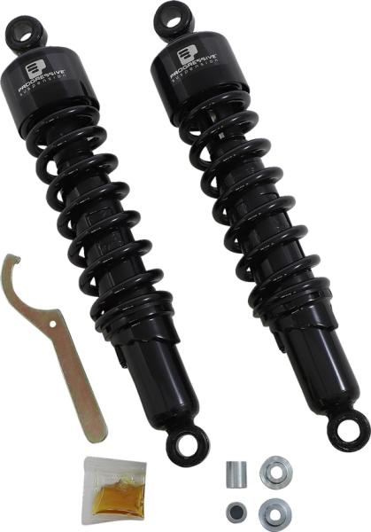412 Series Shocks Black, 1, nordicamoto.ro
