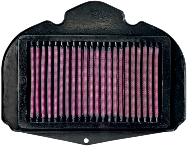 High-flow Air Filter Black, Red, 1, nordicamoto.ro