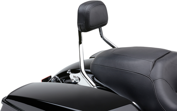 Short Detachable Backrest Silver, 1, nordicamoto.ro