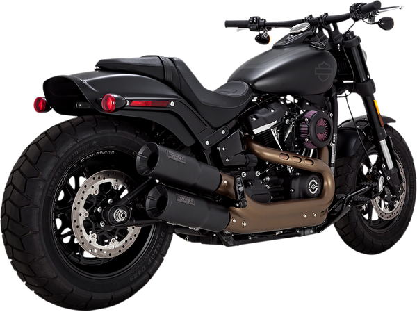Hi-output Slip-on Mufflers Black, 1, nordicamoto.ro