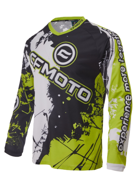TRICOU RIDING MX/ENDURO CFMOTO D – NEGRU/VERDE, 1, nordicamoto.ro