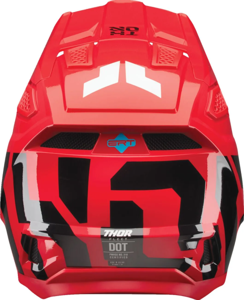 THOR Fleet Forge Red 2XL sisak, 8, nordicamoto.ro