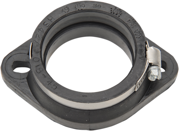 Carburetor Mounting Flange Adapter Black, 1, nordicamoto.ro
