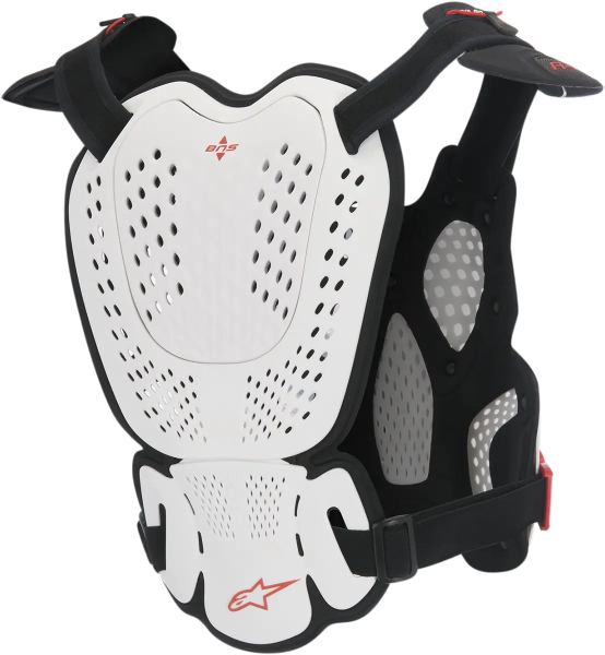 Alpinestar A-1 fehér-fekete-piros motoros ruházat, M/L méret, 3, nordicamoto.ro