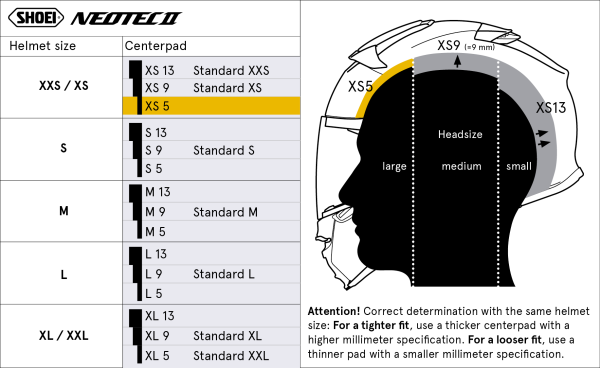 SHOEI NEO2 Type-L S5 sisakbélés, 2, nordicamoto.ro