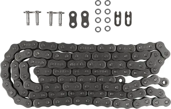 X 525 lánc gyűrűkkel, fekete, arany, nikkel, 1, nordicamoto.ro