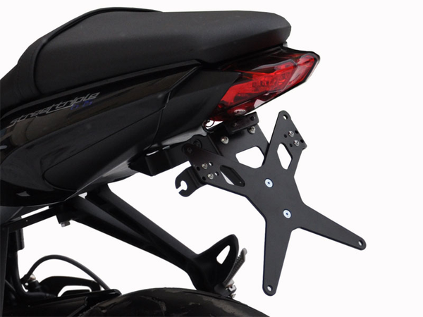 X-line License Plate Holder Type E Black, 3, nordicamoto.ro