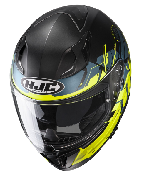 Casca HJC i70 Alligon Rosu Fluo L, 5, nordicamoto.ro
