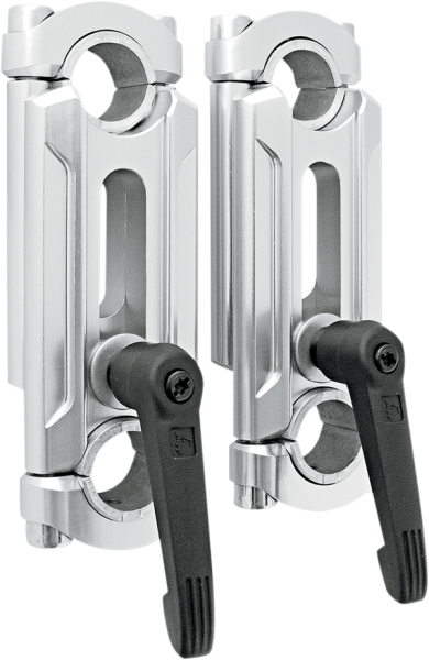 Elite Height-adjustable Snowmobile Handlebar Riser Clear, 1, nordicamoto.ro