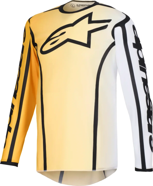 Tricou Alpinestars Fluid Apex Yellow 2XL, 1, nordicamoto.ro