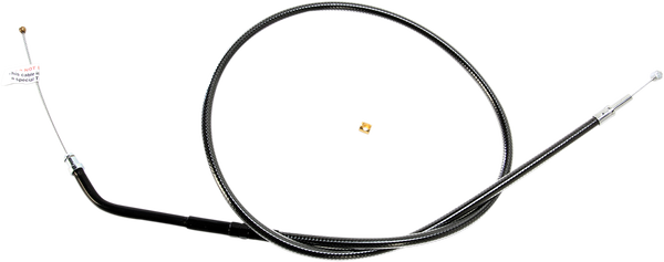 Black Pearl Braided Throttle/idle Cable Black, 3, nordicamoto.ro