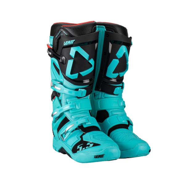Cizme Leatt 5.5 Flexlock Fuel Blue/Black 45,5, 1, nordicamoto.ro