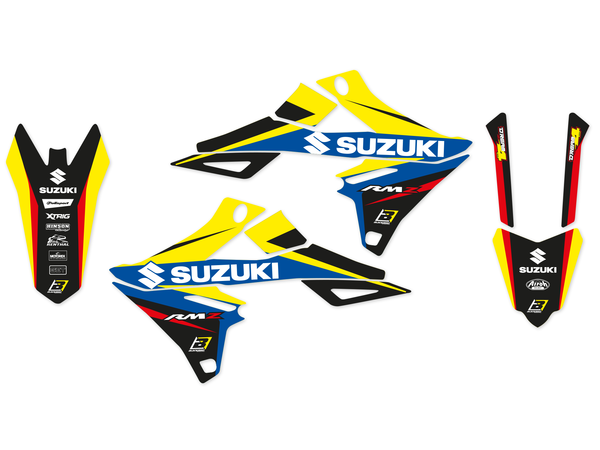 Dream 4 Graphics Kit Black, Blue, Yellow, 1, nordicamoto.ro