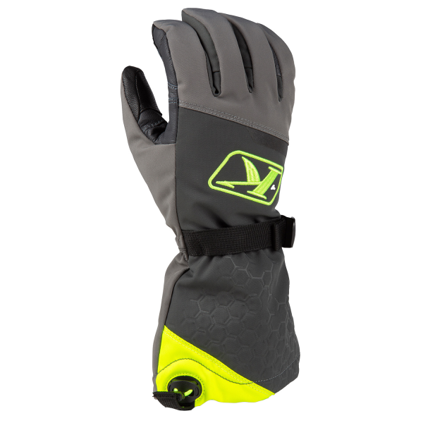 Powerxross Gauntlet kesztyű, LG méret, fekete – tűzpiros, 7, nordicamoto.ro