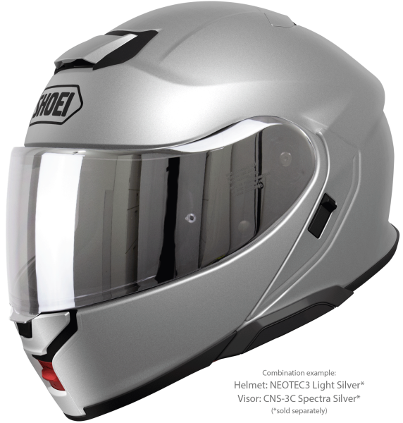 SHOEI NEOTEC3 felhajtható sisak, ezüst, S-es méret, 6, nordicamoto.ro