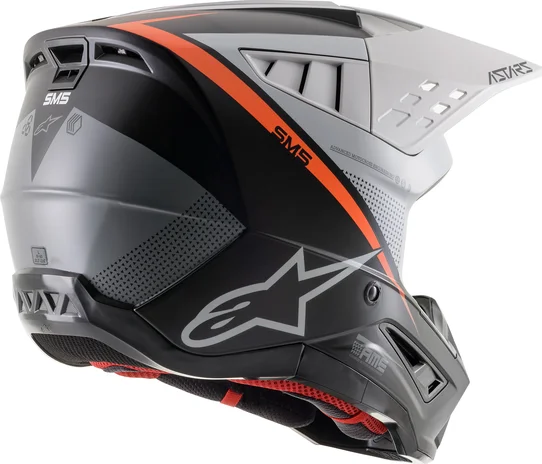 Supertech M5 Rayon Mx Helmet White, Orange, Black  2XL, 6, nordicamoto.ro