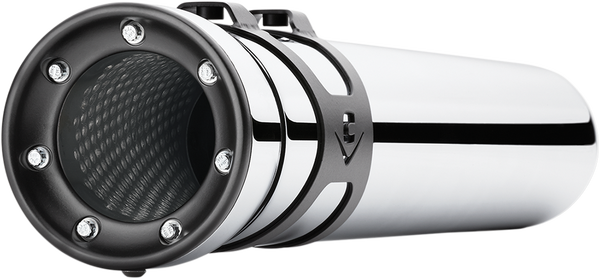 Race-pro Slip-on Mufflers Chrome, 4, nordicamoto.ro