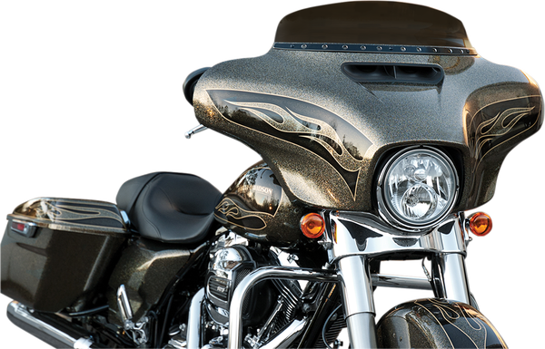 Stainless Steel Windshield Trim Black, 2, nordicamoto.ro