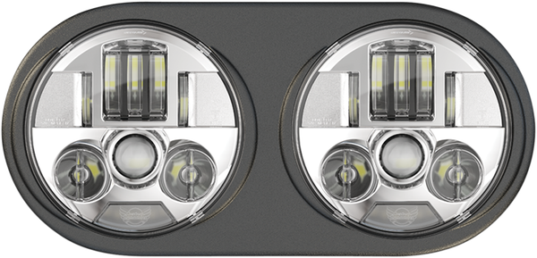Probeam® Led Headlamp Assembly Chrome, 1, nordicamoto.ro