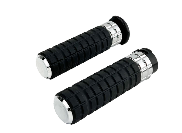 Speedliner Grips Silver, 2, nordicamoto.ro