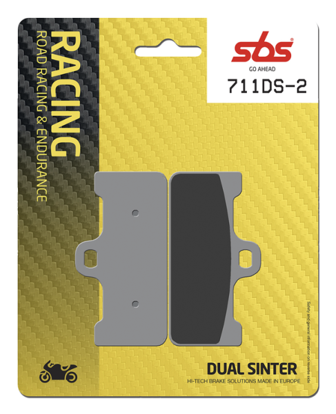 Ds Racing Dual Sintered Brake Pads, 1, nordicamoto.ro
