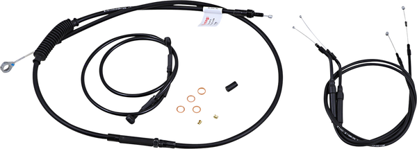 Jail Bar Cable Kit Black, 1, nordicamoto.ro