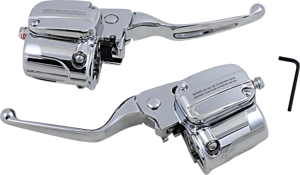 Handlebar Control Kit Silver, 1, nordicamoto.ro