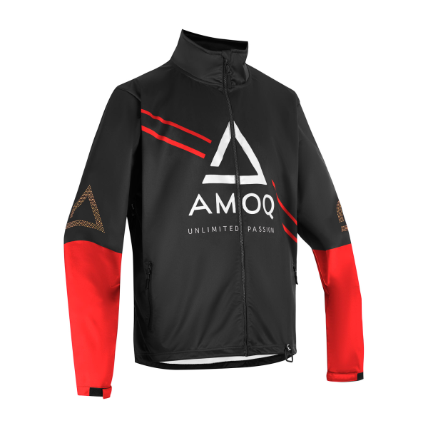 AMOQ Apex Racing Jacket Black/Red/White XS, 1, nordicamoto.ro