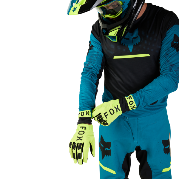 Tricou Moto Fox Flexair Optical Albastru Maui L +, 3, nordicamoto.ro