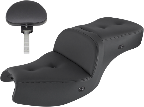 Pillow-top Roadsofa Heated Seat Black, 1, nordicamoto.ro