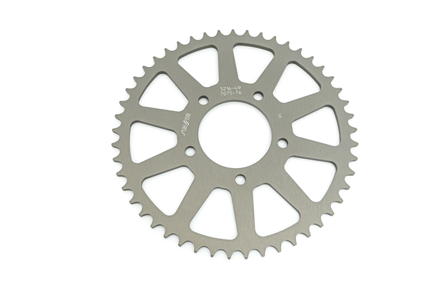 Works Triplestar Aluminum Rear Sprocket Natural, 1, nordicamoto.ro