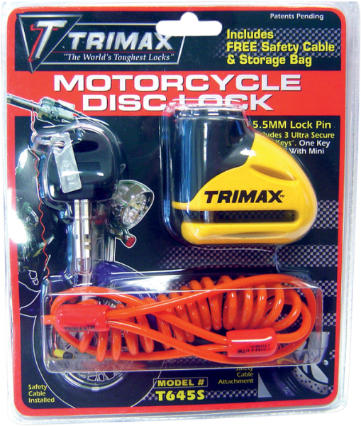 Rotor/disc Lock Yellow, 1, nordicamoto.ro