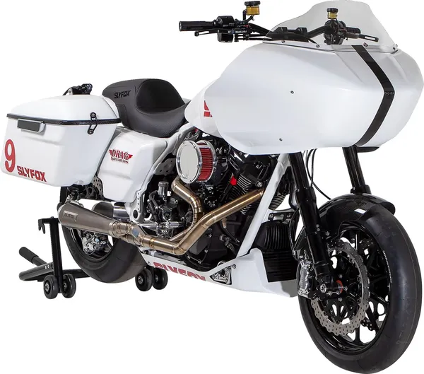 Harley Hart-luck kormány V-twin motorokhoz, rögzíthető markolatokkal, fekete, 4, nordicamoto.ro