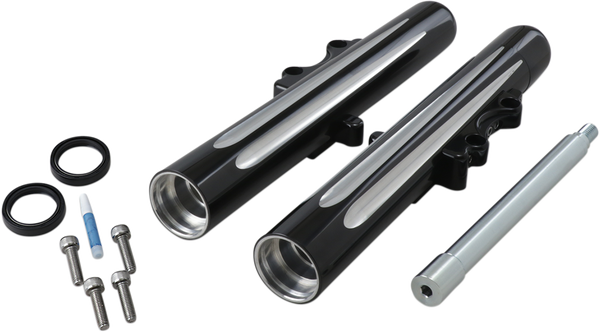 Dual-disc Hot Legs Fork Legs Black, 1, nordicamoto.ro