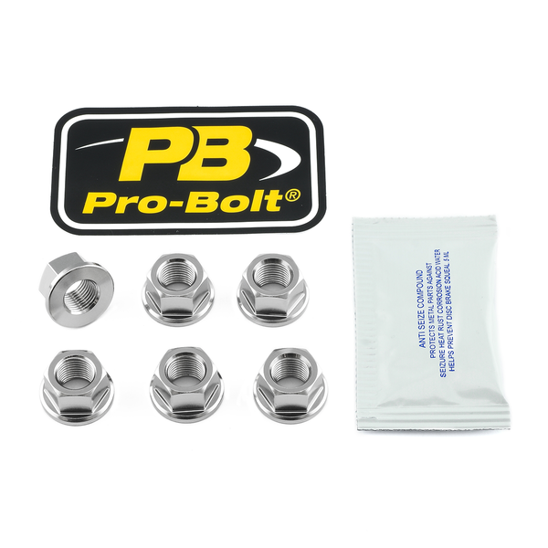 Sprocket Nut Silver, 1, nordicamoto.ro