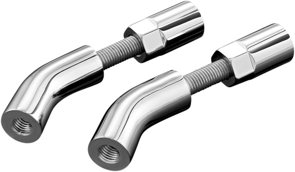 Mirror Stem Extenders Chrome, 1, nordicamoto.ro