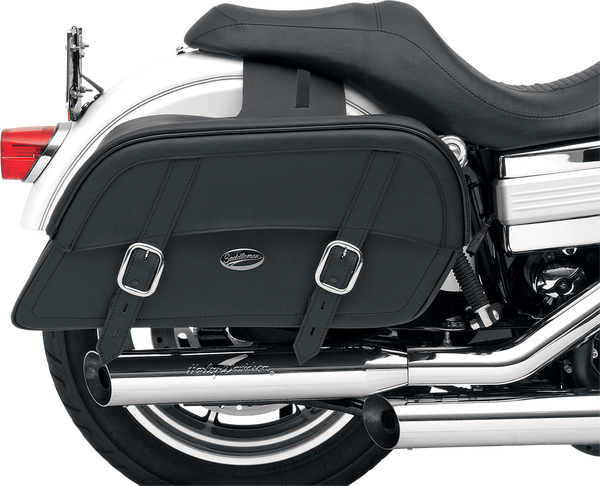 Drifter Slant Saddlebags Black Extra Jumbo, 1, nordicamoto.ro