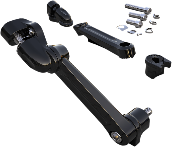 Passenger Peg Mounts Black, 1, nordicamoto.ro