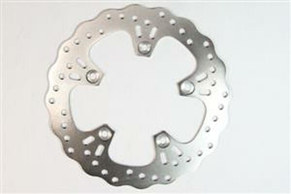 Contour Fixed Brake Rotor Silver, Stainless Steel, 1, nordicamoto.ro