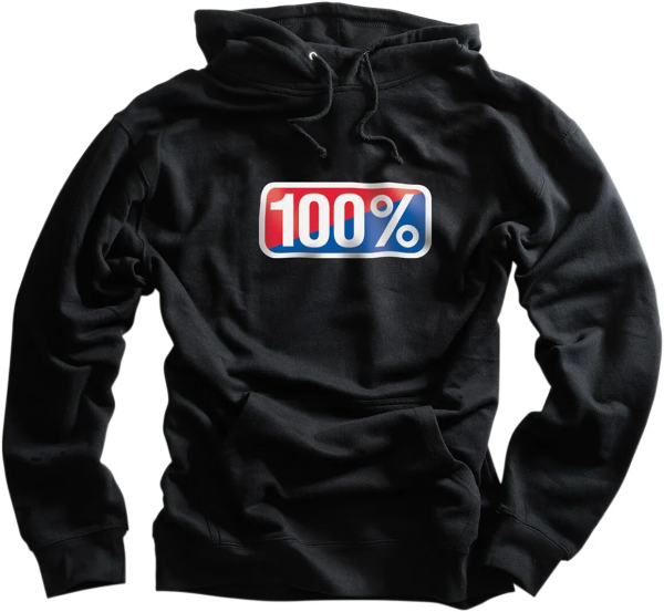 Hanorac 100% Classic Black 2XL, 1, nordicamoto.ro