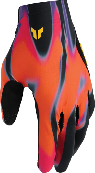 Thor Sportmode Inferno kesztyű, lila/narancs/fekete, 2XL, 19, nordicamoto.ro