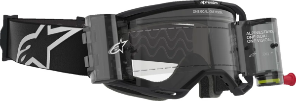 Alpinestars Vision 8 Corp Clear/Black Roll-Off szemüveg, 3, nordicamoto.ro